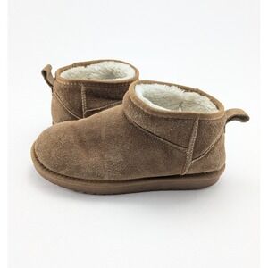 Womens Project Cloud Memory Foam Hippy Short Ankle Length Brown Boots Size 7.5